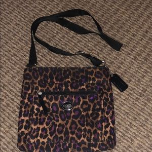cheetah print coach crossbody